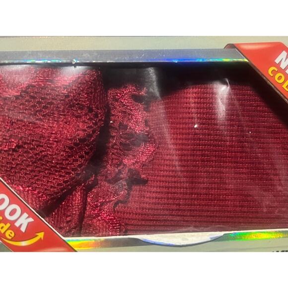 Sankom Support and Posture Bra Wine Lace #074 Size M-L - Picture 2 of 4